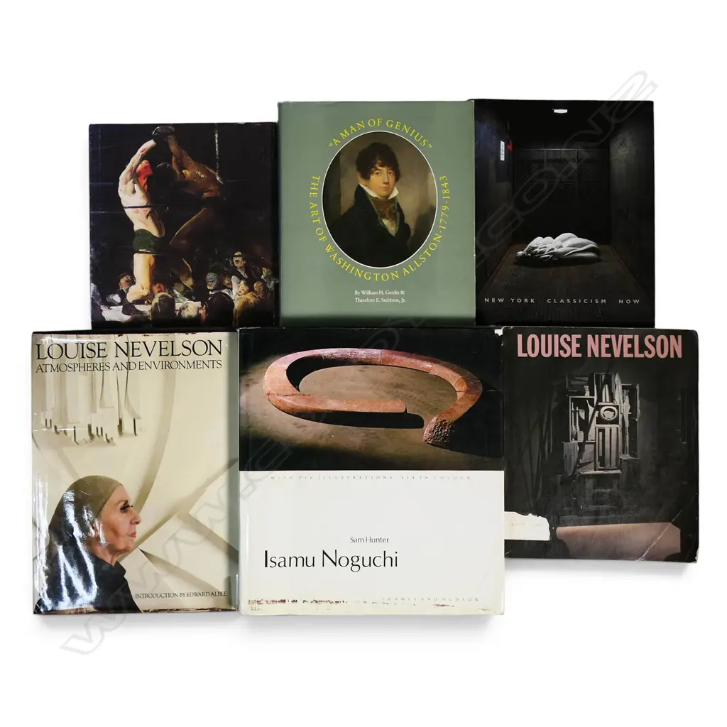 SIX PUBLICATIONS: AMERICAN ART Image 1++